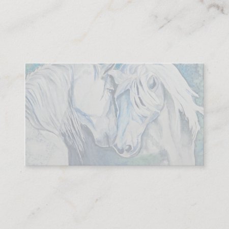 Horse Business Card- Blue Business Card