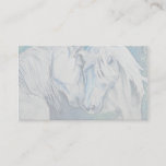 Horse Business Card- Blue Business Card at Zazzle