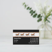 Horse Business Cards (Standing Front)