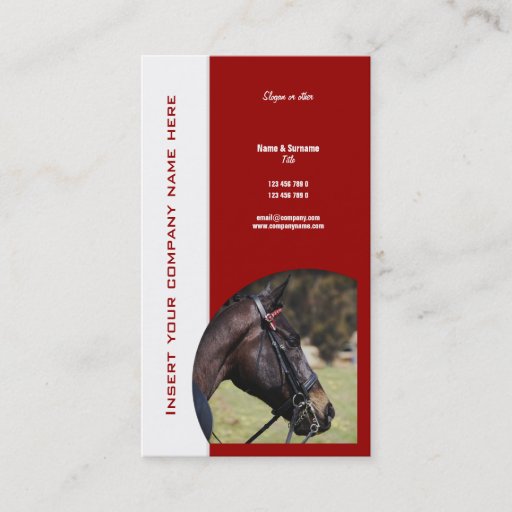 Customizable Horse business marketing business card templates