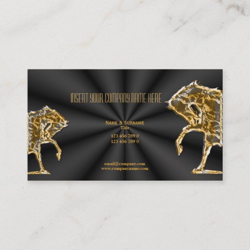 Customizable Horse business marketing business cards