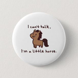 horse button