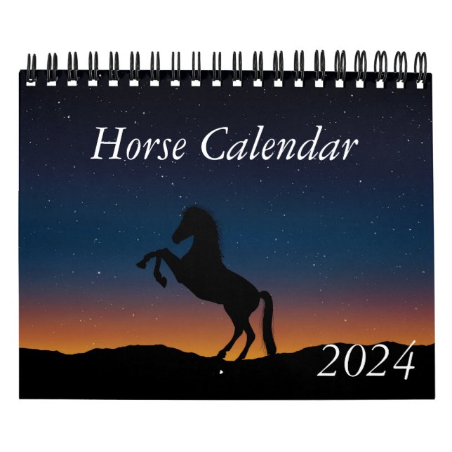 Horse Calendar (Cover)