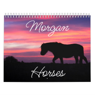 Horse Calendar Personalized
