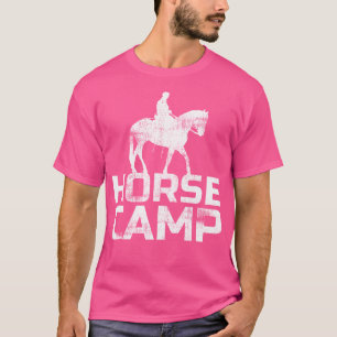Horse Camp Trainer Shirt Horses Lover Equine Stabl