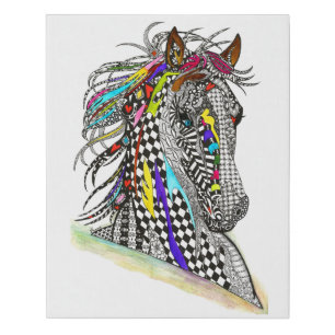 Horse Canvas 16x20 Foam Core Peel & Stick