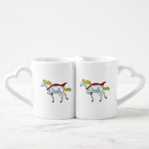Horse Cape Coffee Mug Set