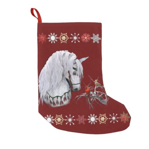 Horse  Cardinals Stocking