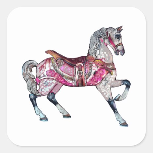Horse carousel Sticker