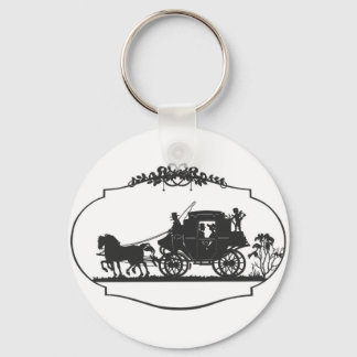 horse carriageb keychain
