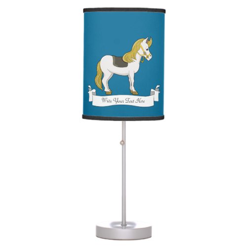 Horse cartoon table lamp