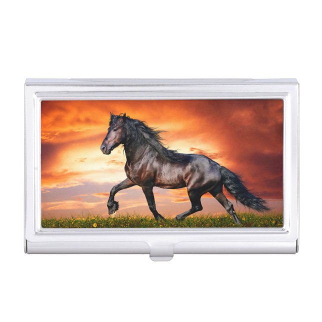Horse Case For Business Cards (Front)