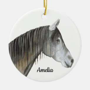Horse Ceramic Ornament