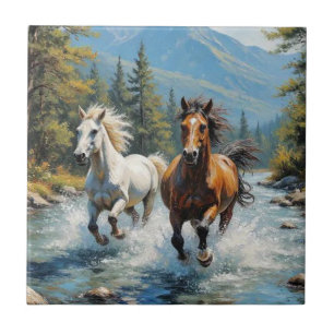 Horse Ceramic Tile