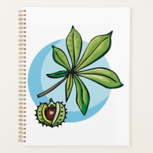 Horse Chestnut Leaf and Conker Planner