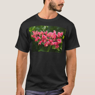 Horse chestnut spring leaves pink flower bud bloom T-Shirt