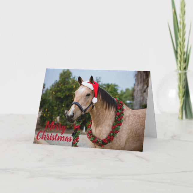 Horse Christmas Card (Front)