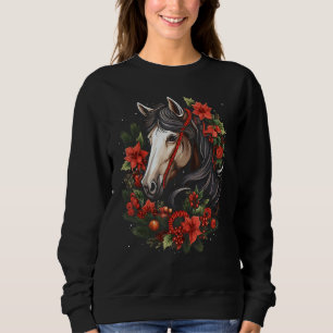 Horse Christmas Graphic Tees for Men Women