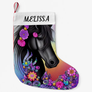 HORSE CHRISTMAS STOCKING / PERSONALIZED