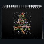 Horse Christmas Tree Covered By Flashlight Calendar<br><div class="desc">Horse Christmas Tree Covered By Flashlight</div>