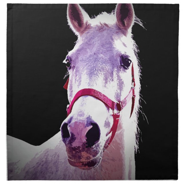 Horse Cloth Napkin (Front)