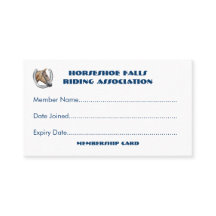 Horse club or group membership