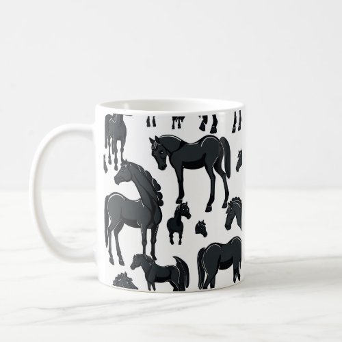 Horse Coffee Cup