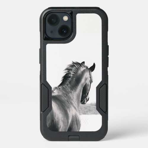 horse collection BW iPhone 13 Case