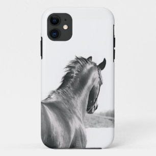 horse collection. B&W OtterBox iPhone Case