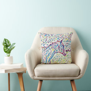 Horse Colors Of Life, Cushion