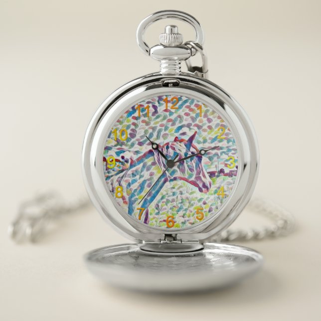 Horse Colors Of Life, Pocket Watch (Inside)
