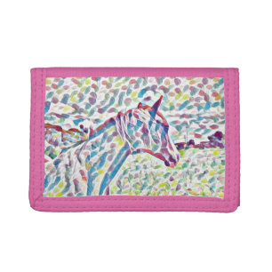 Horse Colors Of Life, Trifold Wallet