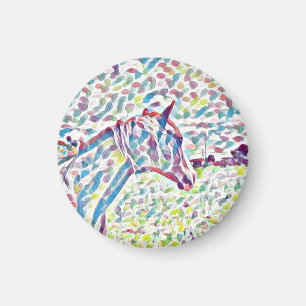 Horse Colours Of Life, Magnet