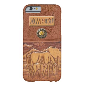 "horse & Colt" Western Cowgirl Iphone 6 Case by BootsandSpurs at Zazzle