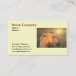 Horse Company Business Card