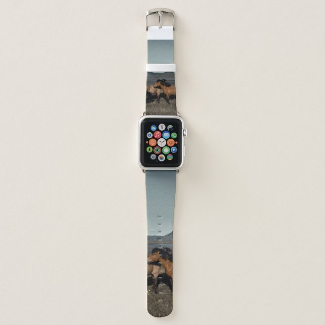 HORSE COUPLE APPLE WATCH BAND (Front)