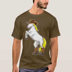 Horse Cowboy Boots T-Shirt