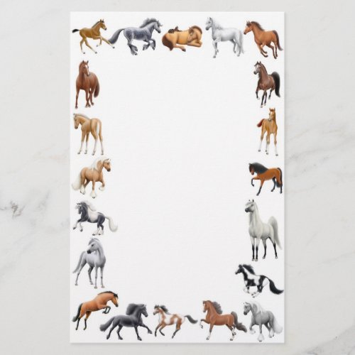 Horse Crazy Stationery