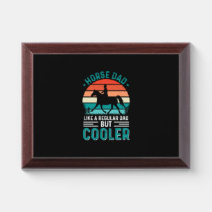 Horse Dad Award Plaque