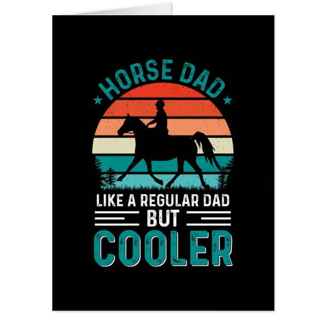 Horse Dad Card (Front)