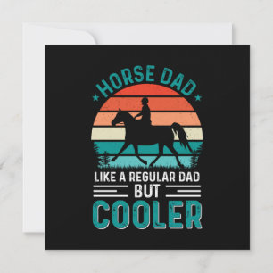 Horse Dad Invitation