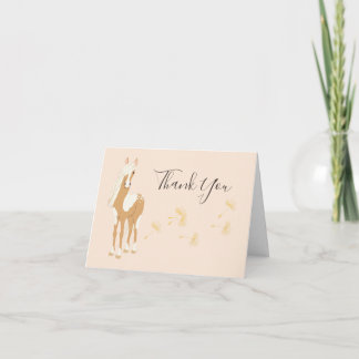 Horse & Dandelion | Photo Thank You Card