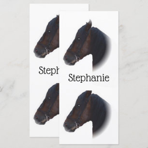 Horse Design Bookmark