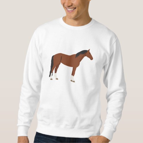 Horse Design Sweatshirt