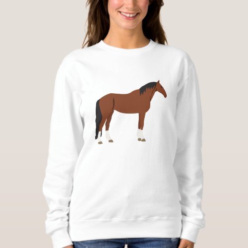 Horse Design Sweatshirt