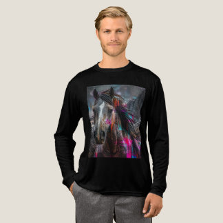 Horse design Tri-Blend shirt