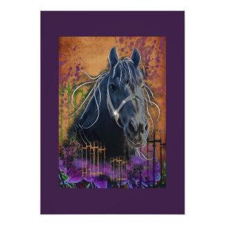 Horse DIAMOND portrait - Photo Print