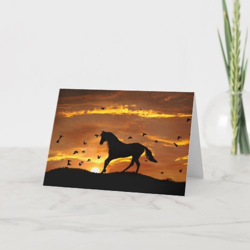 horse Divorce Encouargement Card