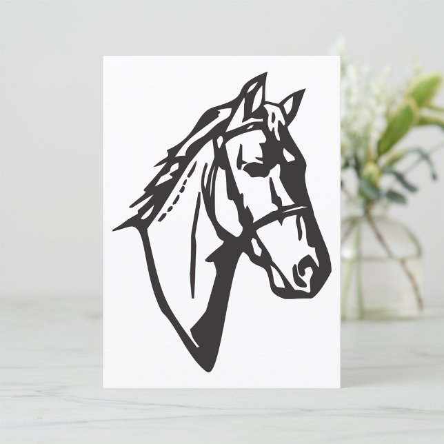 Horse Drawing Invitations (Creator Uploaded)