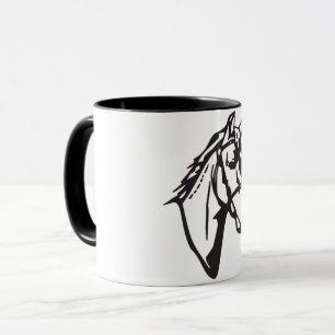 Horse Drawing Mug